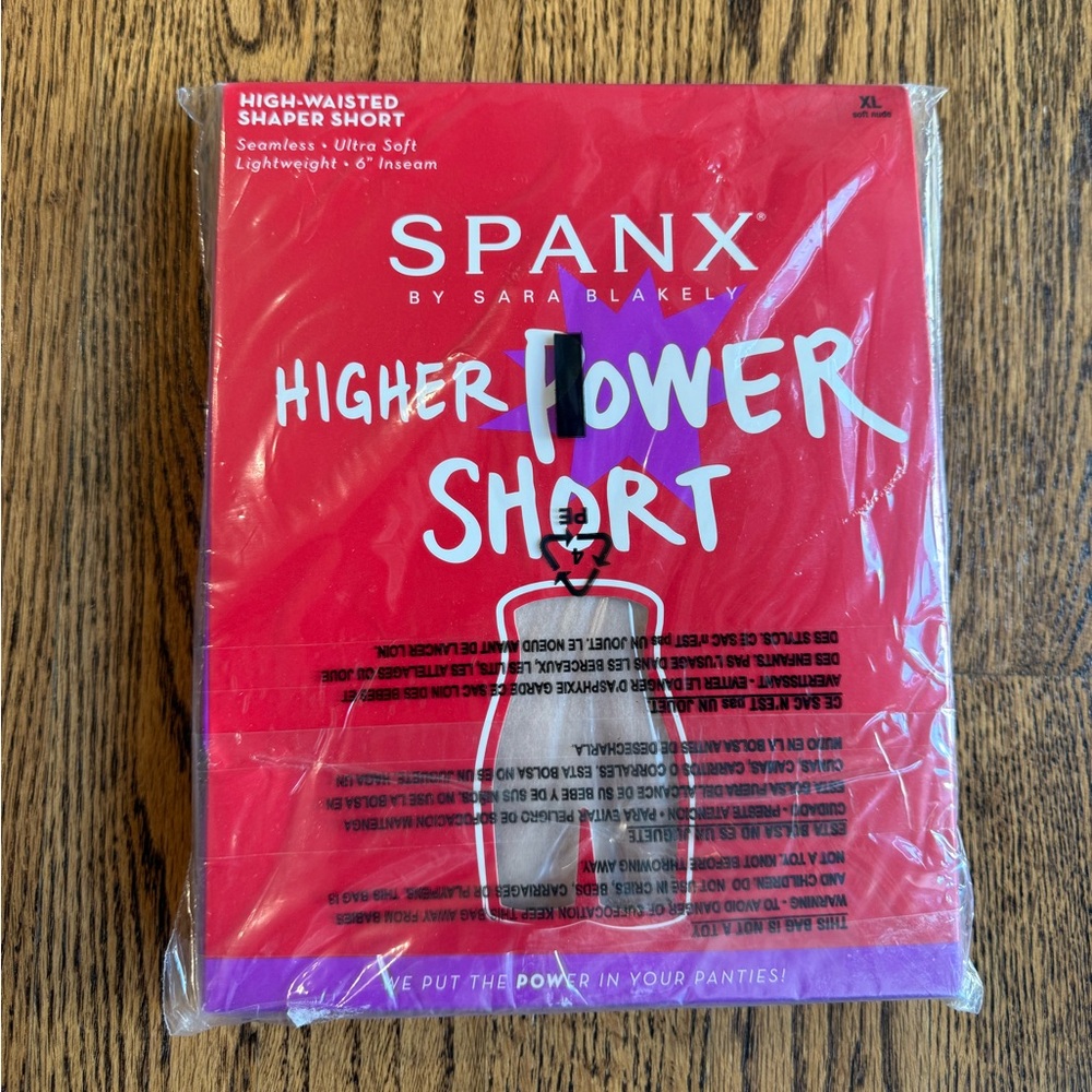 SPANX Higher Power Short in Soft Nude size XL - Brand New Never Opened